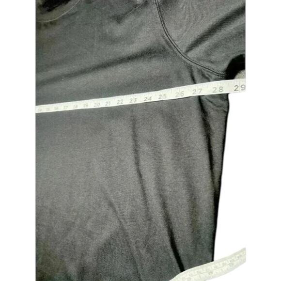 Lands' End Super-T Black Mock Neck Long Sleeve Shirt – Men’s XXL 50-52 Cotton - Picture 6 of 6